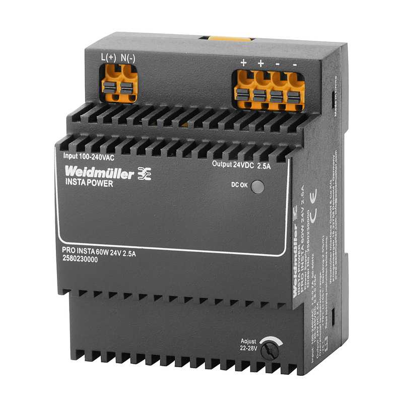 WEIDMULLER - 2580230000 - Power Supplies