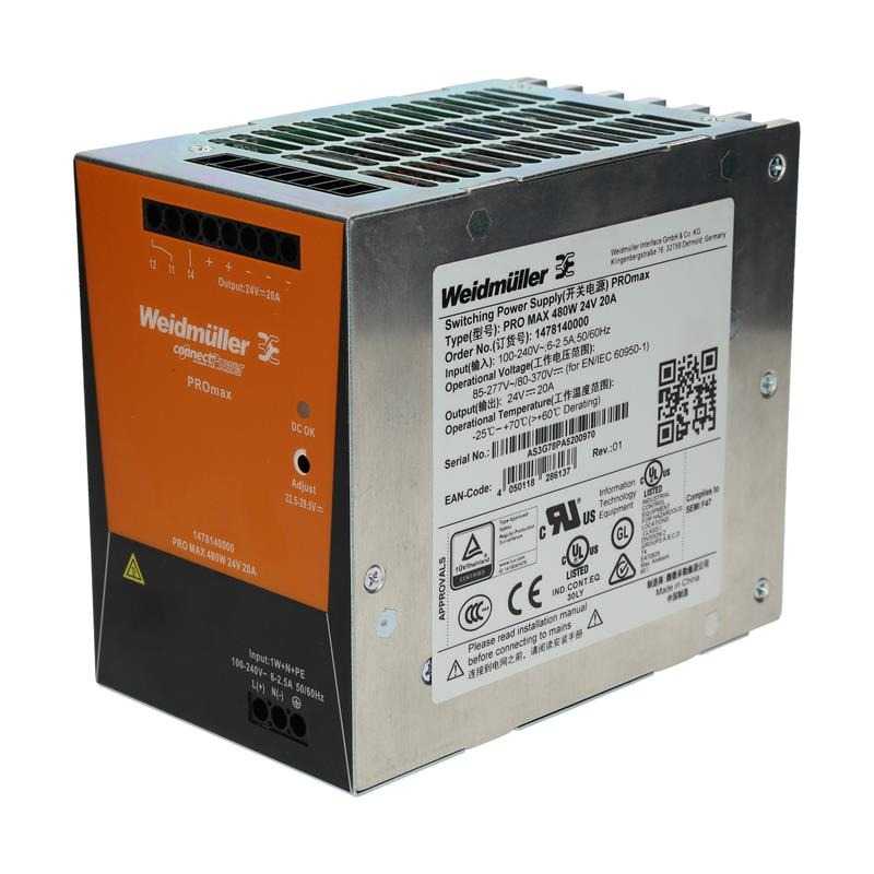 WEIDMULLER - 1478140000 - Power Supplies
