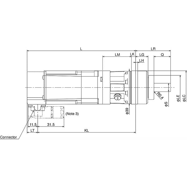 MITSUBISHI - HK-KT7M3BG7 1/21 - Motors