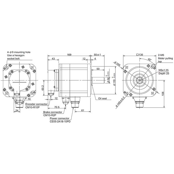 MITSUBISHI - HP54BS-A51 - Motors