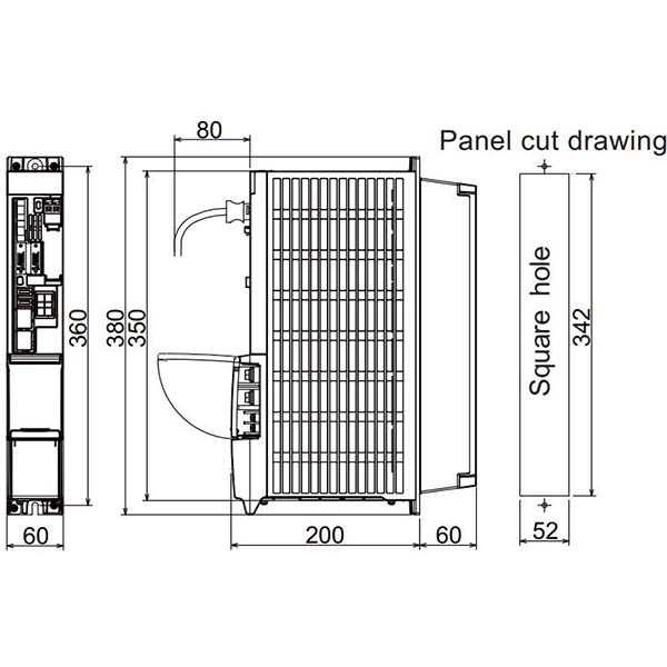 MITSUBISHI - MDS-EH-V1-40 - Drives