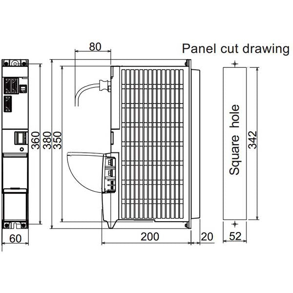 MITSUBISHI - MDS-E-CV-37 - Drives