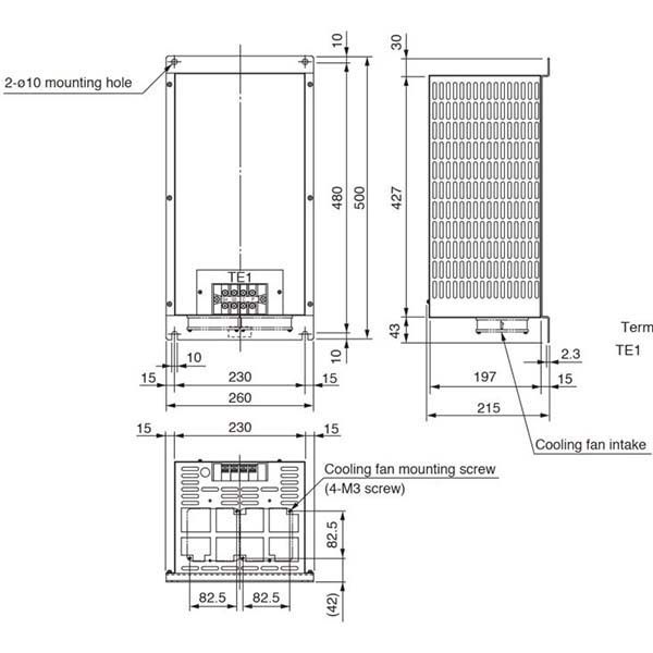 MITSUBISHI - MR-RB9F - Power Converters