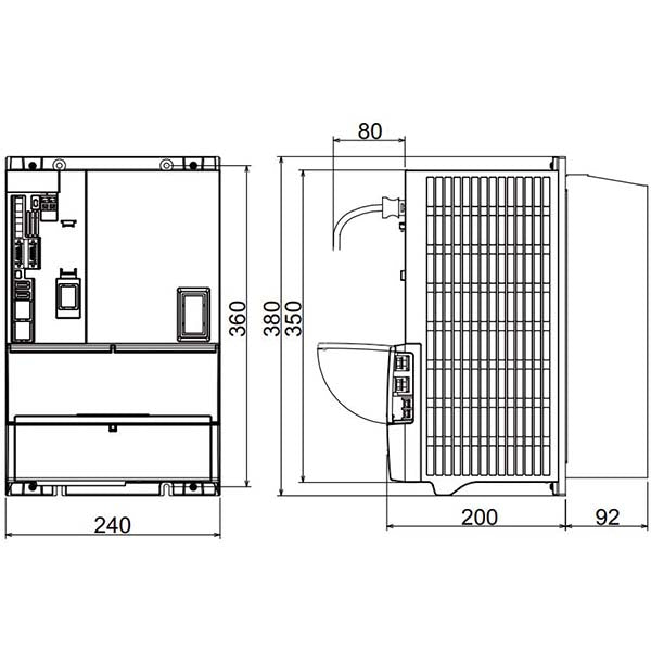 MITSUBISHI - MDS-EH-SP-200 - Drives