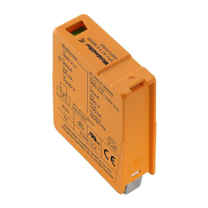 WEIDMULLER - 2591010000 - Surge Arrestors & Suppressors