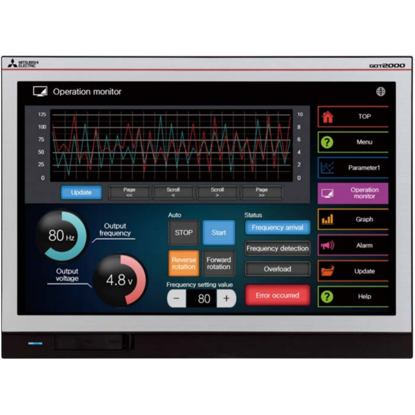 MITSUBISHI - GT2512-WXTSD - HMI Operator Interfaces
