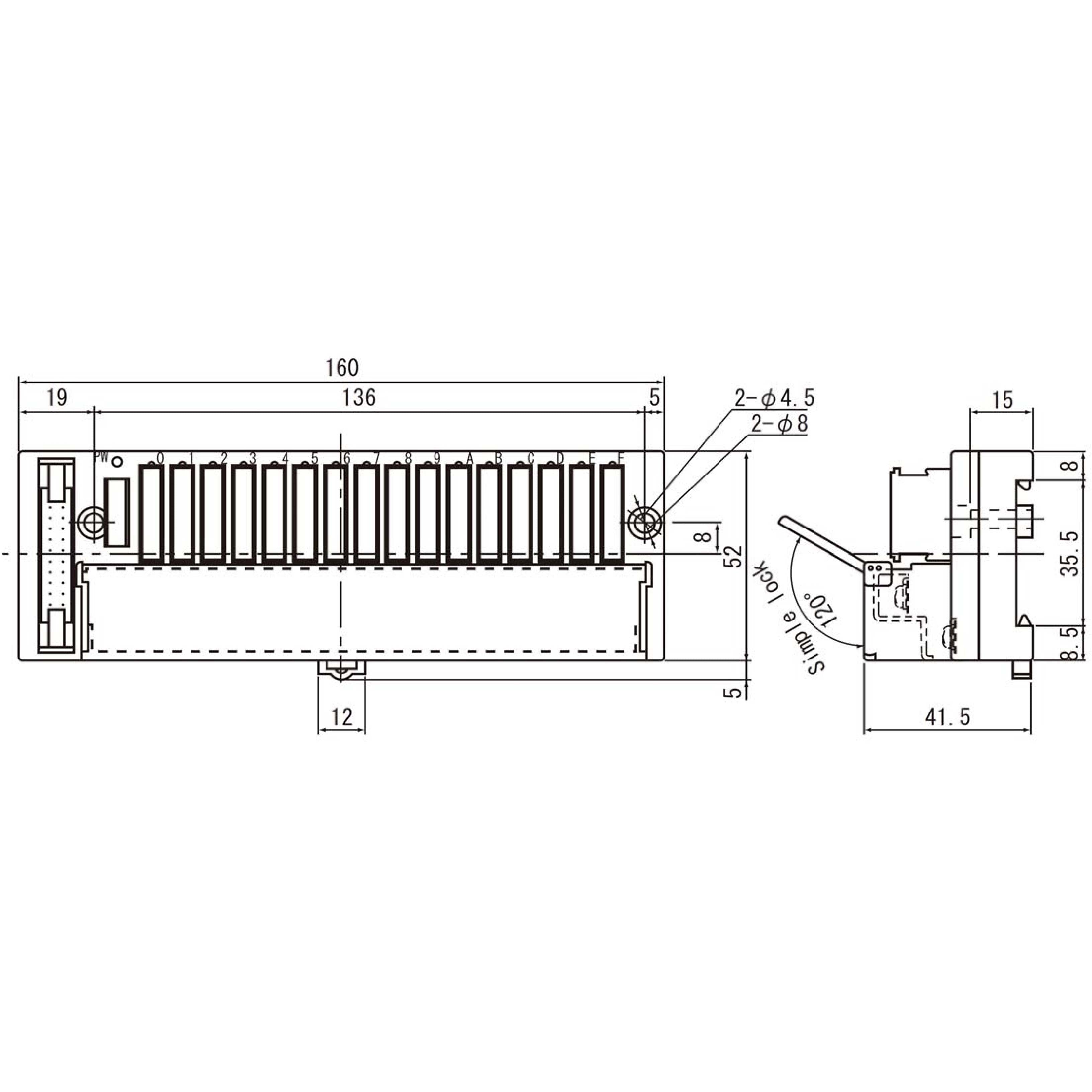 MITSUBISHI - FA-TH16YRA20 - PLC Expansion Modules