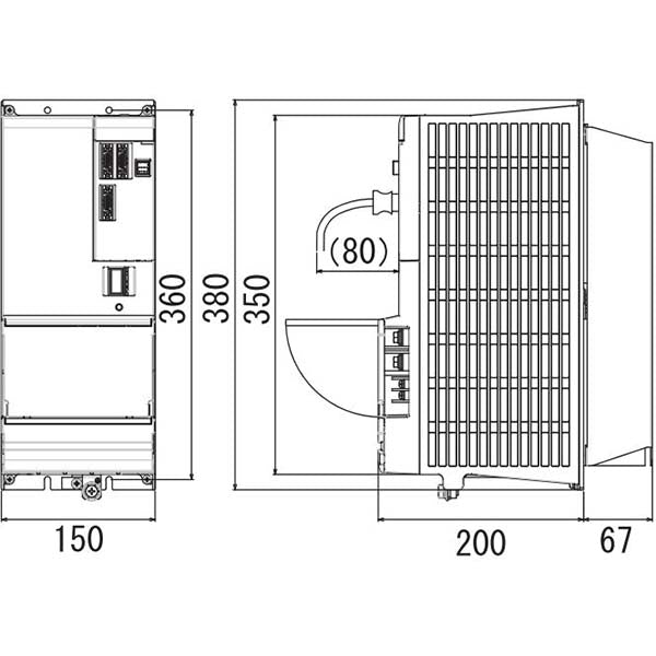 MITSUBISHI - MDS-D2-CV-450 - Drives