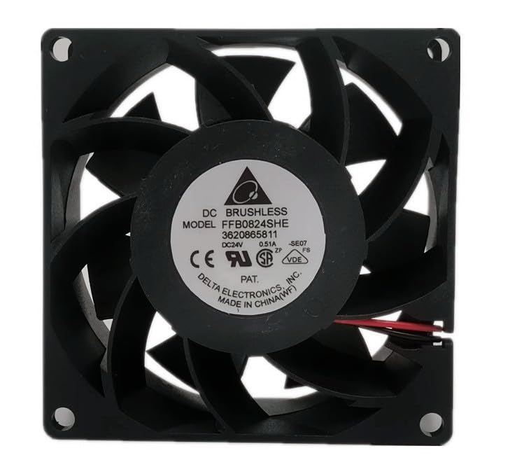 DELTA ELECTRONICS - FFB0824SHE - HVAC Fans & Ventilation
