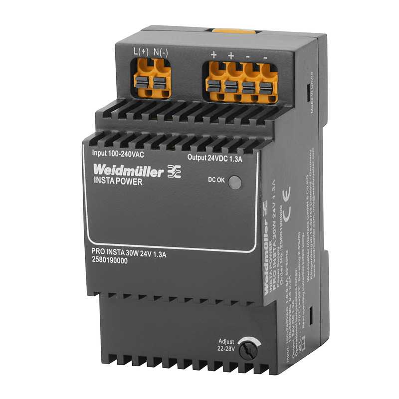 WEIDMULLER - 2580190000 - Power Supplies