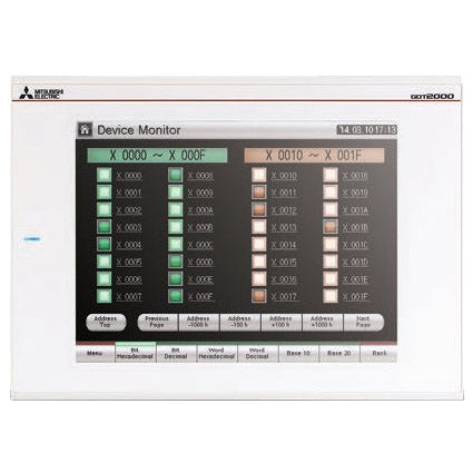MITSUBISHI - GT2510-VTWD - HMI Operator Interfaces