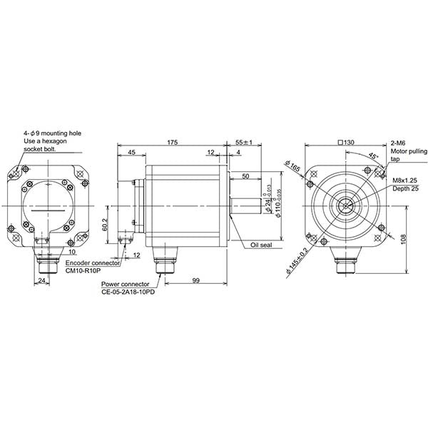 MITSUBISHI - HP154S-A51 - Motors