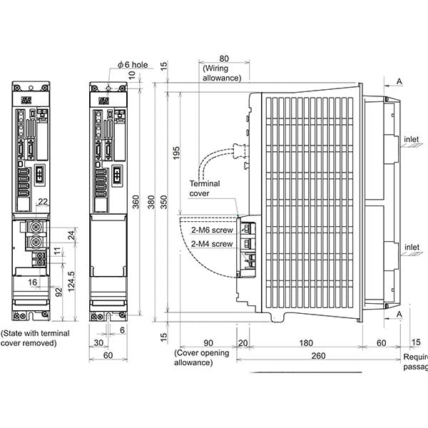 MITSUBISHI - MDS-D2-V2-8040 - Drives