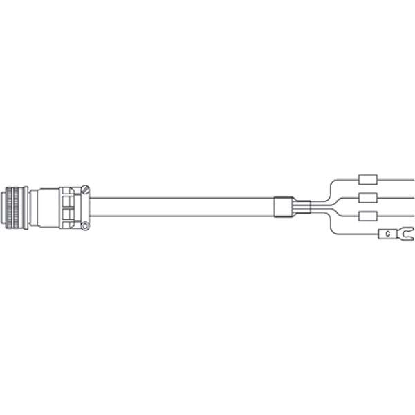 MITSUBISHI - MR-J3HC1S-2M - Electrical Cable & Wires