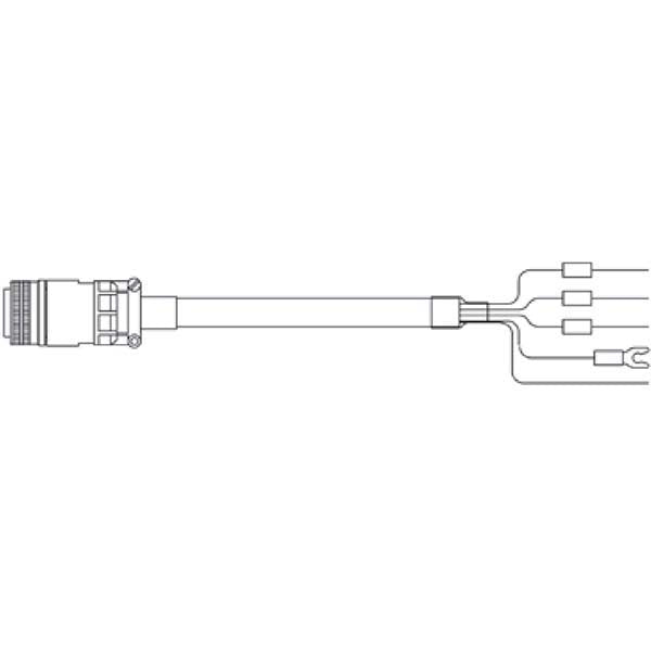MITSUBISHI - MR-J3PWS3-79-2M - Servo Cables & Accessories