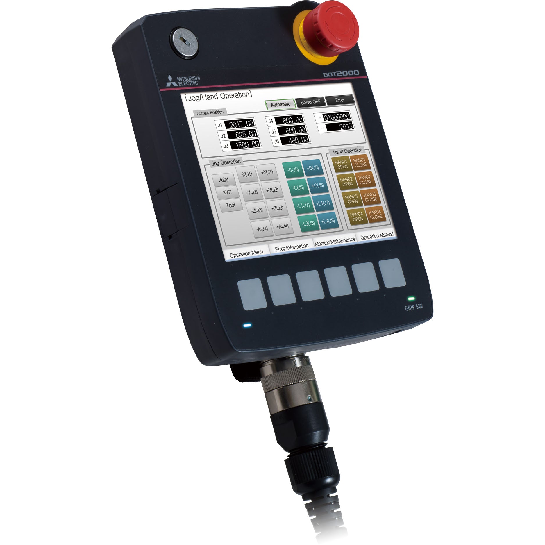 MITSUBISHI - GT2505HS-VTBD - Teach Pendants