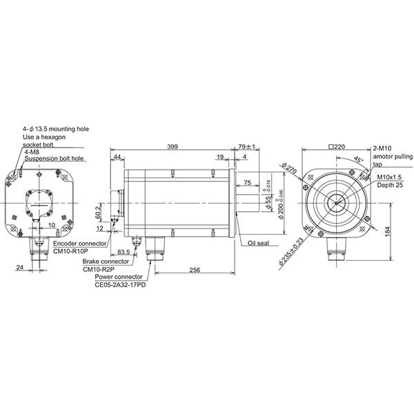 MITSUBISHI - HP-H903BS-A51 - Motors