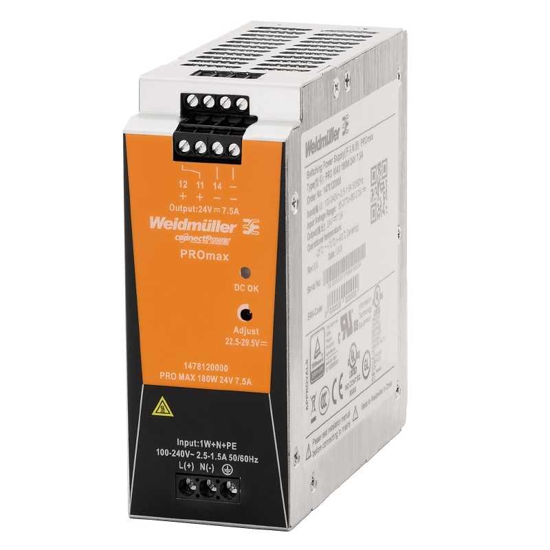 WEIDMULLER - 1478120000 - Power Supplies