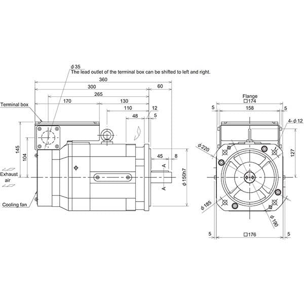 MITSUBISHI - SJ-4-V2.2-03T(F) - Motors