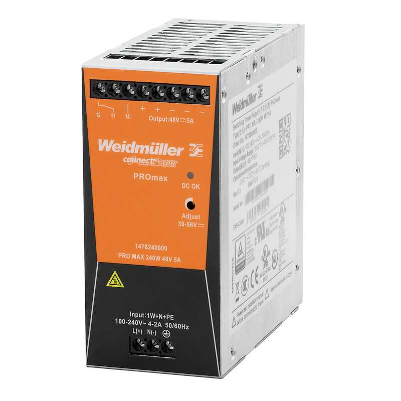 WEIDMULLER - 1478240000 - Power Supplies