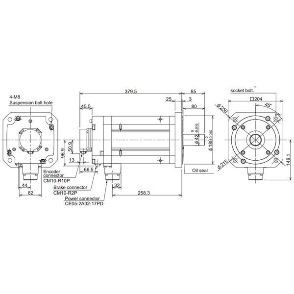 MITSUBISHI - HF903BS-A48 - Motors