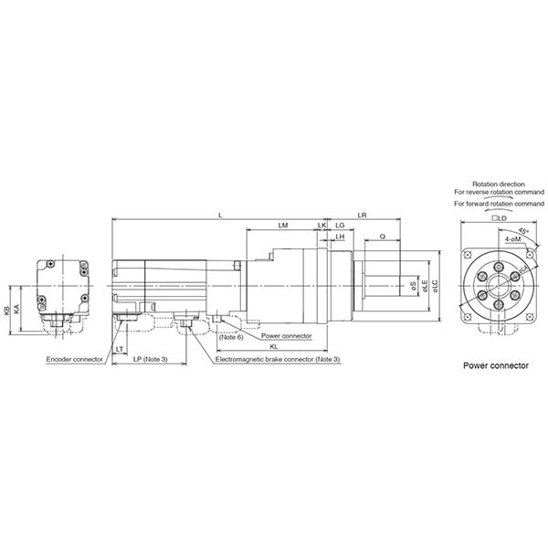MITSUBISHI - HG-KR43BG7 1/33 - Motors