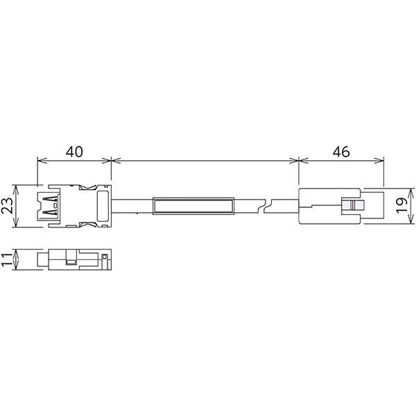 MITSUBISHI - SC-EKCBL15M-L - Electrical Cable & Wires