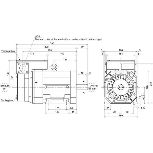 MITSUBISHI - SJ-V3.7-01T(M) - Motors