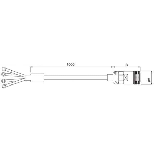 MITSUBISHI - SC-SAJ3PW2KC1M - Electrical Cable & Wires