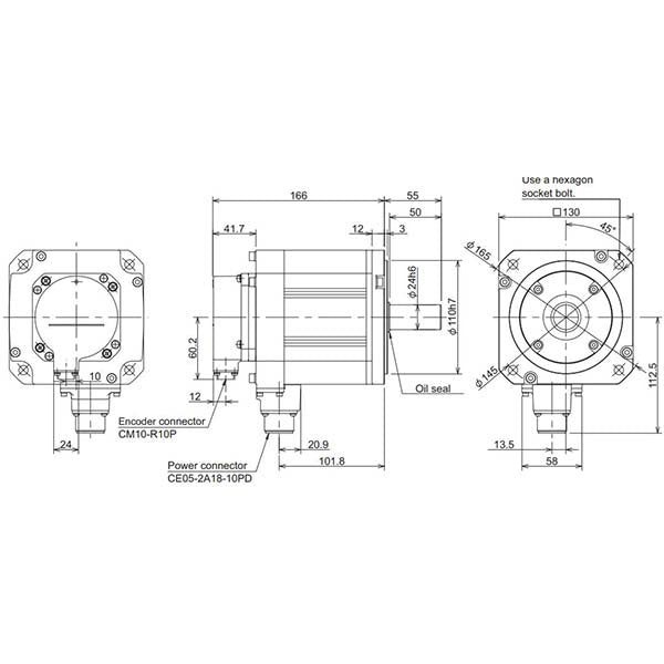 MITSUBISHI - HF-H154S-A51 - Motors