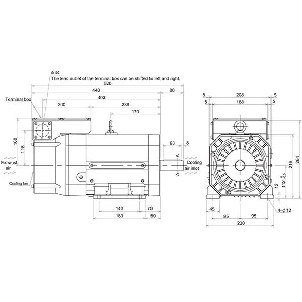 MITSUBISHI - SJ-4-V7.5-12T(M) - Motors