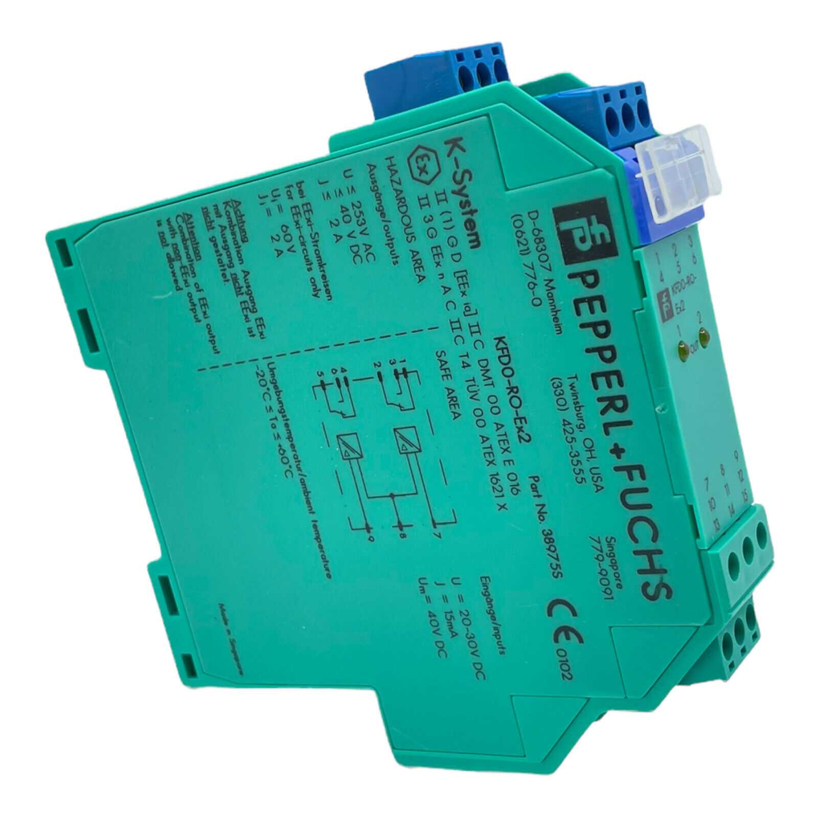 PEPPERL & FUCHS - 038975 - Signal Conditioners & Transmitters