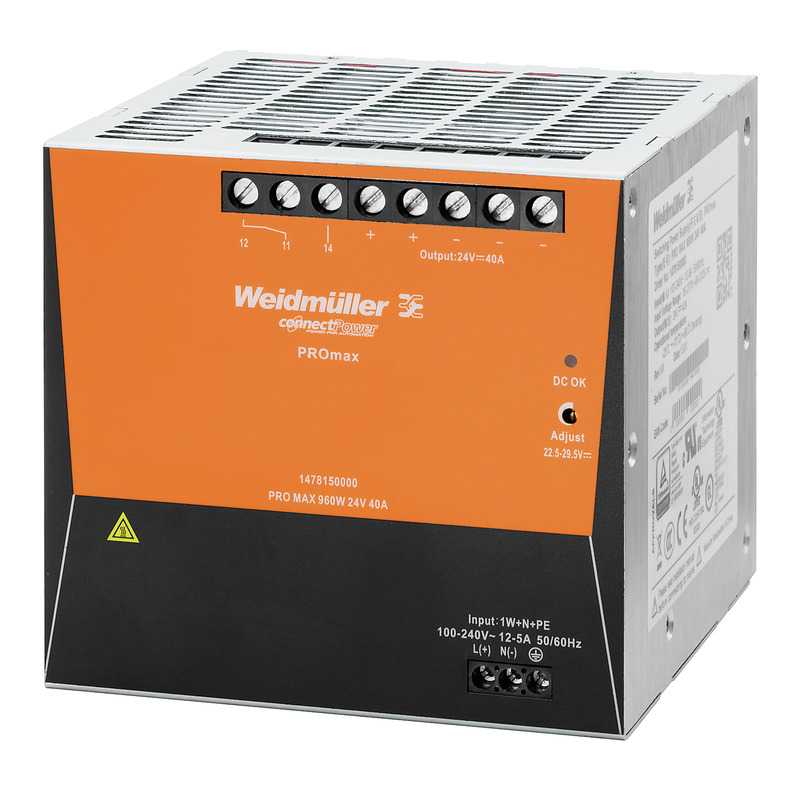 WEIDMULLER - 1478150000 - Power Supplies