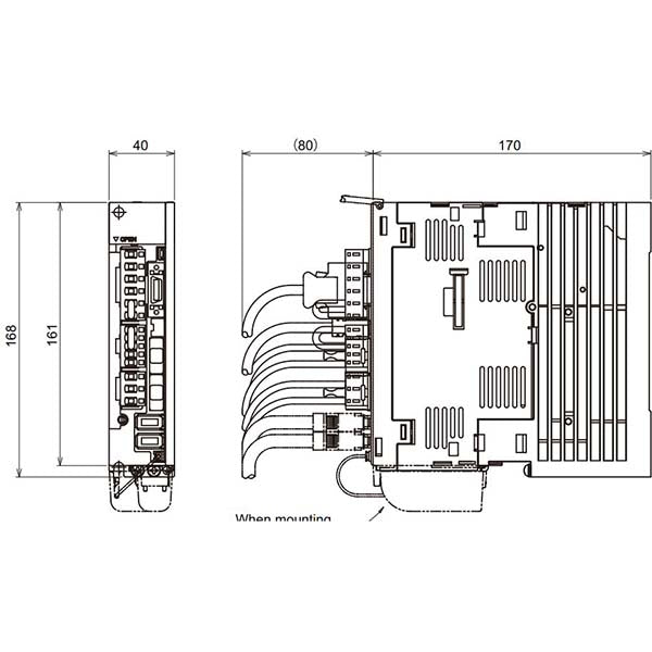 MITSUBISHI - MDS-DJ-V1-15 - Drives
