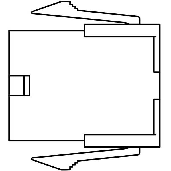 MITSUBISHI - MR-PWCNK2 - Electrical Connectors, Terminals, & Pins
