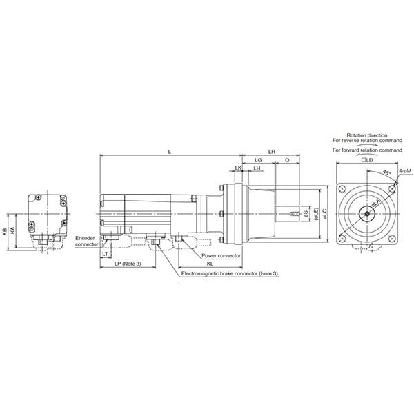 MITSUBISHI - HG-KR73G1 1/5 - Motors