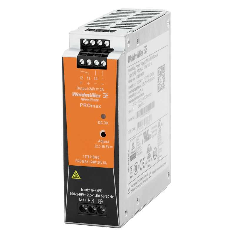 WEIDMULLER - 1478230000 - Power Supplies