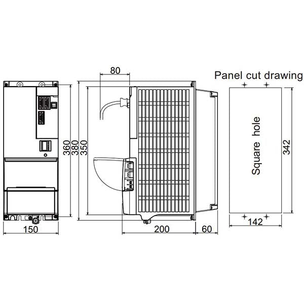 MITSUBISHI - MDS-EH-V1-160W - Drives