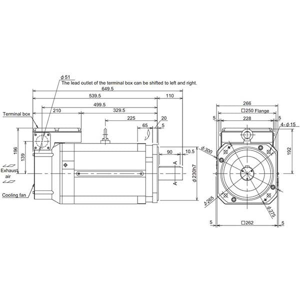 MITSUBISHI - SJ-V22-01T(F) - Motors