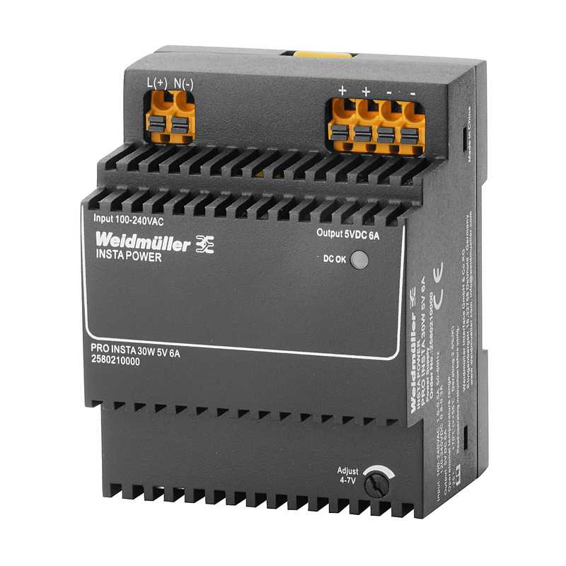 WEIDMULLER - 2580210000 - Power Supplies