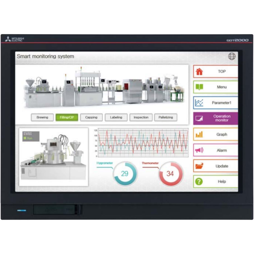 MITSUBISHI - GT2512-WXTBD - HMI Operator Interfaces