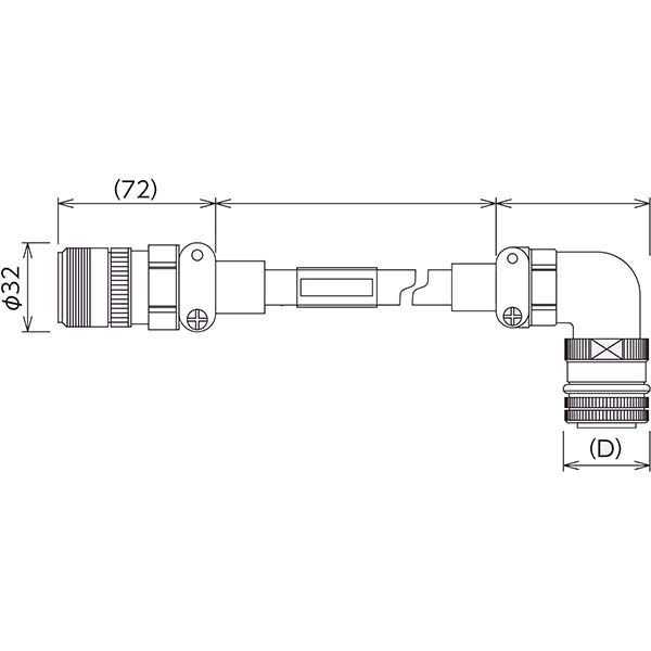 MITSUBISHI - SC-PWC4JCBL7M-SBLH - Electrical Cable & Wires