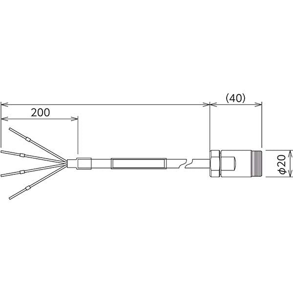 MITSUBISHI - SC-PWS5CBL10M-LH - Electrical Cable & Wires