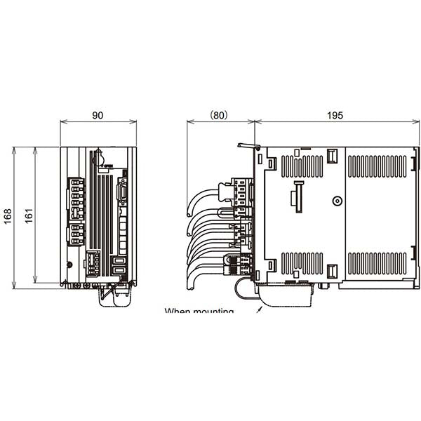 MITSUBISHI - MDS-DJ-V1-100 - Drives