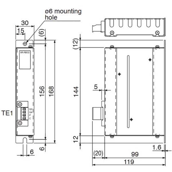 MITSUBISHI - MR-RB032 - Power Converters