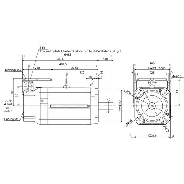 MITSUBISHI - SJ-V30-02ZT(F) - Motors