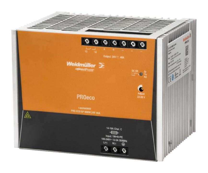 WEIDMULLER - 1469560000 - Power Supplies