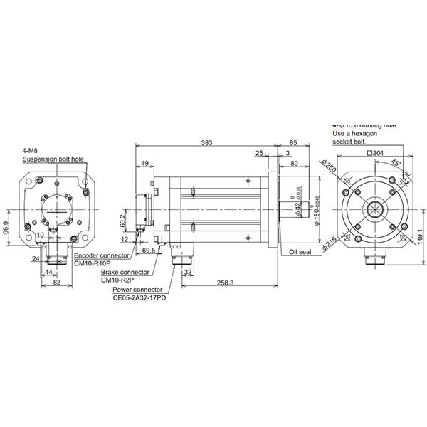 MITSUBISHI - HF-H903BS-A51 - Motors