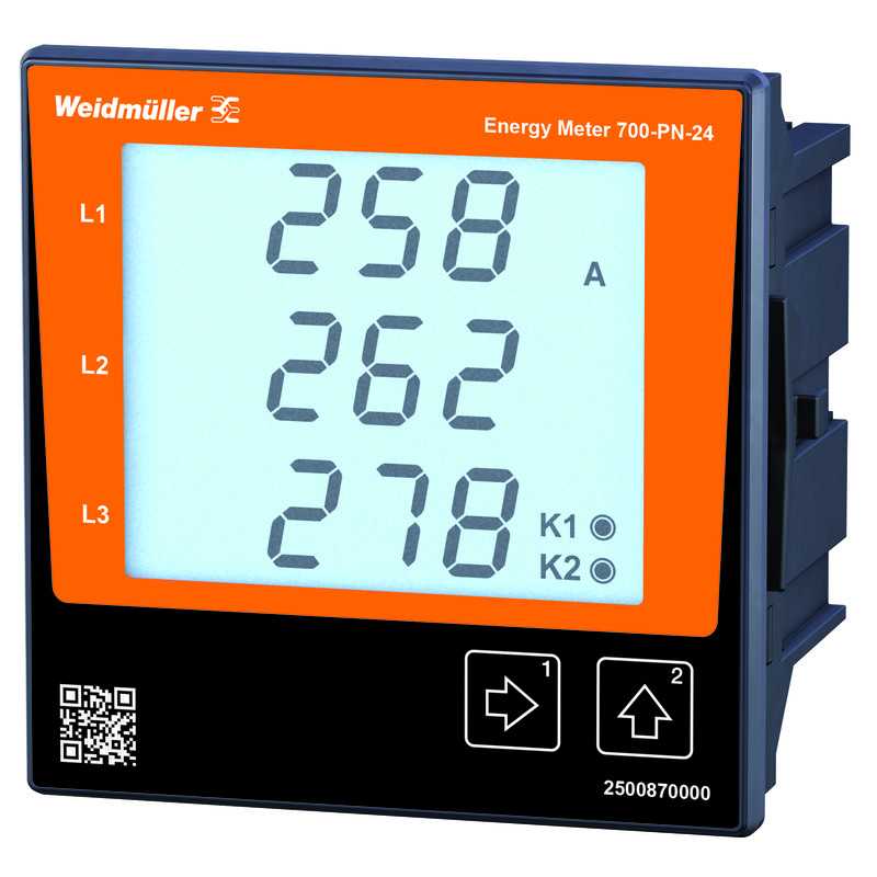 WEIDMULLER - 2500870000 - Power Meter Panels