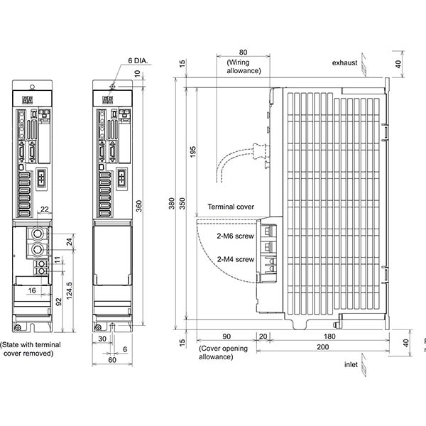 MITSUBISHI - MDS-D2-V3-404040 - Drives